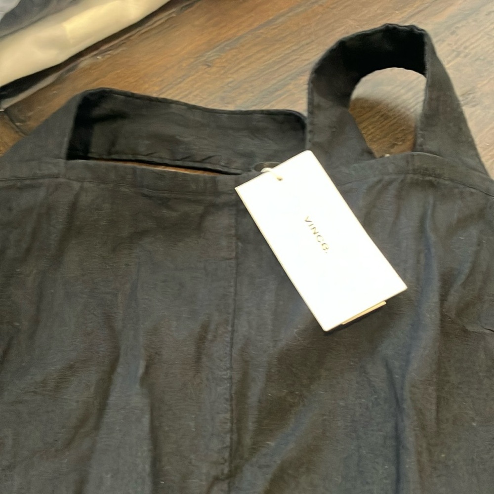 Black Linen Dress